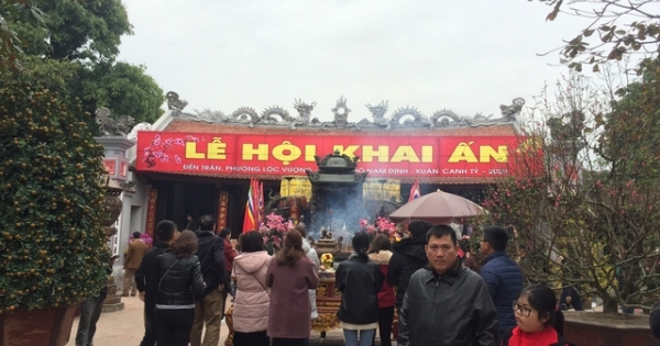 Sau khi Thủ tướng công bố dịch Corona, tỉnh Nam Định dừng lễ khai ấn đền Trần