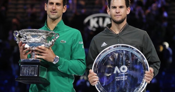 Vượt qua Thiem, Djokovic lần thứ 8 vô địch Australian Open