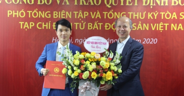 Ông Bùi Văn Khương được bổ nhiệm Phó Tổng biên tập Tạp chí điện tử Bất động sản Việt Nam