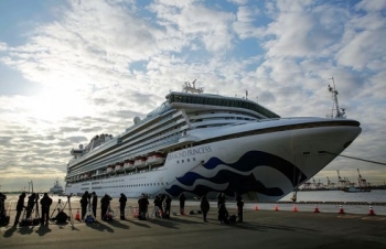 64 ca nhiễm virus corona trên du thuyền ở Nhật, một trường hợp nguy kịch