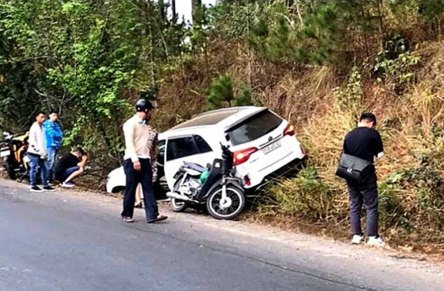Bắt tài xế ôtô gây tai nạn khiến thai phụ tử vong ở Lâm Đồng