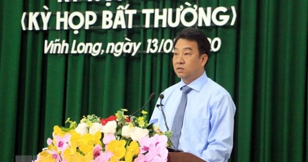 Ông Lữ Quang Ngờ giữ chức Chủ tịch UBND tỉnh Vĩnh Long