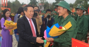 Quảng Trị: Tiếp bước truyền thống cha anh, huyện Cam Lộ tổ chức lễ giao nhận quân 2020