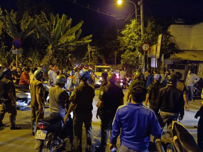 Cảnh sát phong tỏa hiện trường vây bắt Tuấn “Khỉ”
