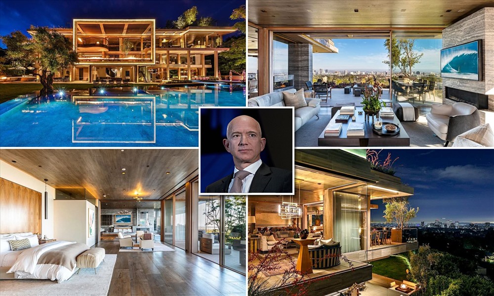 Danh mục đầu tư bất động sản của người đàn ông giàu nhất hành tinh vô cùng rộng lớn. Bezos đang sở hữu hai ngôi nhà ở Medina, Washington; một trang trại rộng 30.000 mẫu ở Texas; ba căn hộ liền kề ở thành phố New York trị giá khoảng 80 triệu USD... Ảnh: ST