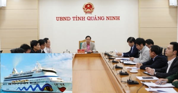 UBND tỉnh Quảng Ninh họp bàn phương án đón tàu biển quốc tế trước đại dịch Covid-19