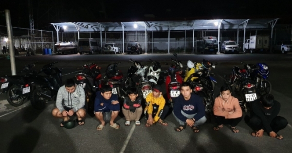 Đồng Nai: Ngăn chặn và bắt giữ hàng chục thanh niên tụ tập đua xe trái phép