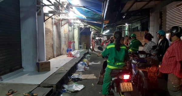 TP HCM: Vợ đâm chết chồng ngay trong chợ