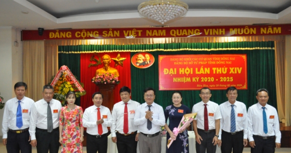 Bà Võ Thị Xuân Đào tái cử giữ chức Bí thư Đảng ủy Sở Tư pháp tỉnh Đồng Nai