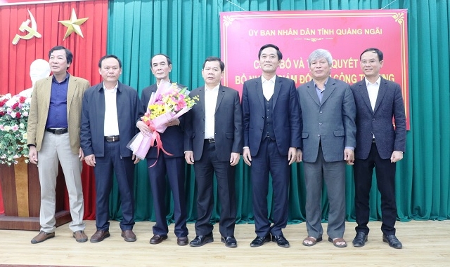 Bí thư huyện Trà Bồng làm Giám đốc Sở Công thương tỉnh Quảng Ngãi