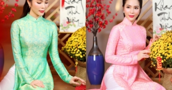 “Nàng Xuân” Dương Kim Ánh diện áo dài truyền thống, bật mí kế hoạch đón Tết