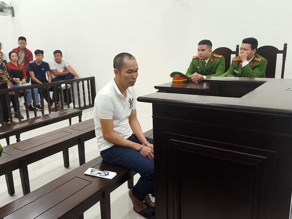 Bị cáo Trịnh Văn Tạc tại tòa.