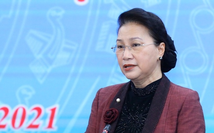 Chủ tịch Quốc hội Nguyễn Thị Kim Ngân (Ảnh: Quang Vinh)