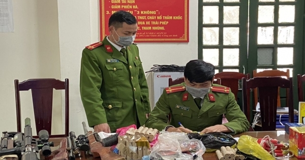 Thanh Hoá: Vận động giao nộp gần 40 khẩu súng trong dịp Tết Nguyên đán