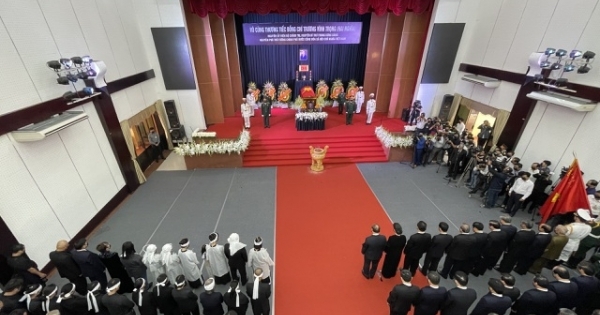 Lễ truy điệu nguyên Phó Thủ tướng Trương Vĩnh Trọng