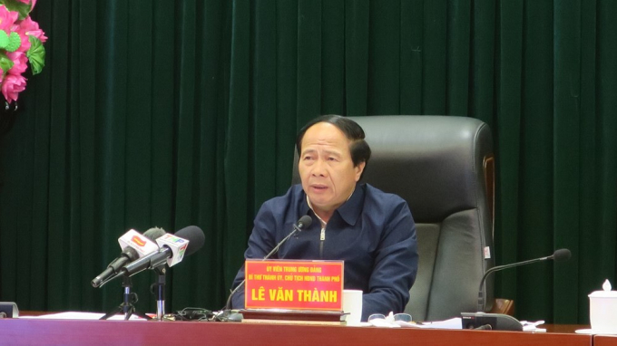 Bí thư Thành uỷ, Chủ tịch HĐND TP Lê Văn Thành kết luận tại Hội nghị