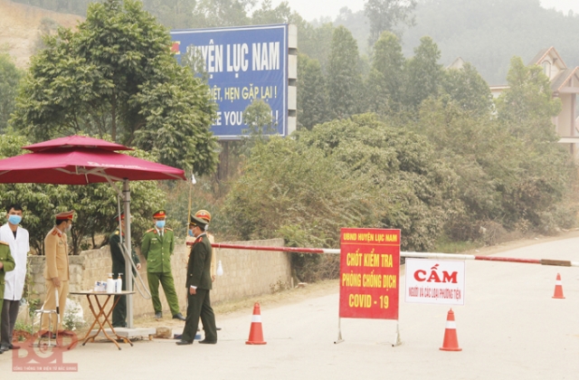 Bắc Giang: Dỡ bỏ vùng cách ly y tế Covid-19 tại xã Cẩm Lý, huyện Lục Nam