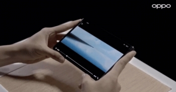 Oppo "khoe" smartphone màn hình cuộn và công nghệ sạc pin qua không khí