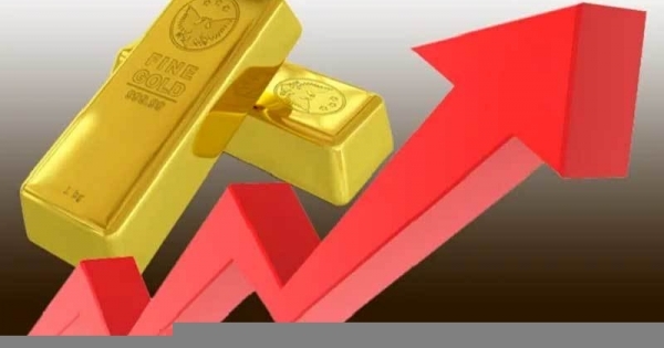 Giá vàng trong nước tăng theo giá vàng thế giới