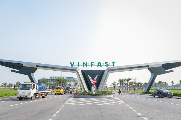 Nhà máy sản xuất VinFast tại huyện Cát Hải, TP Hải Phòng.