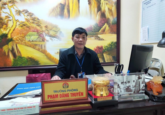 Thầy Phạm Đăng Thuyên - Trưởng phòng Giáo dục và Đào tạo huyện Tiên Du.