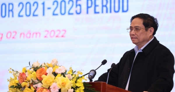 Thủ tướng Phạm Minh Chính dự hội nghị về khắc phục hậu quả bom mìn sau chiến tranh