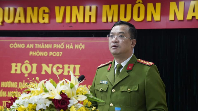 Đại tá Phạm Trung Hiếu, Trưởng phòng Phòng Cảnh sát Phòng cháy chữa cháy và cứu nạn cứu hộ (Công an thành phố Hà Nội).