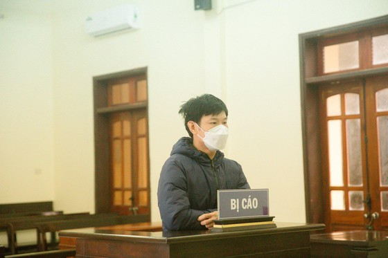 Bị cáo Nguyễn Văn Chung tại buổi xét xử.
