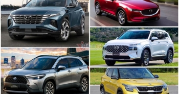 Top 5 xe đa dụng tháng 1/2022: Hyundai Tucson ngược dòng