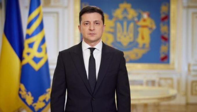 Tổng thống Ukraine Volodymyr Zelensky đã ký lệnh huy động quân dự bị. Ảnh: Ukrinform