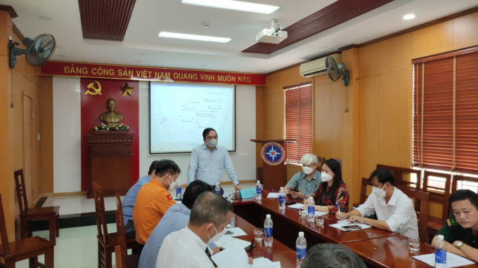 Phó Cục trưởng Nguyễn Hoàng chủ trì cuộc họp triển khai công tác tìm kiếm cứu nạn vụ tàu Vân Đồn ACE