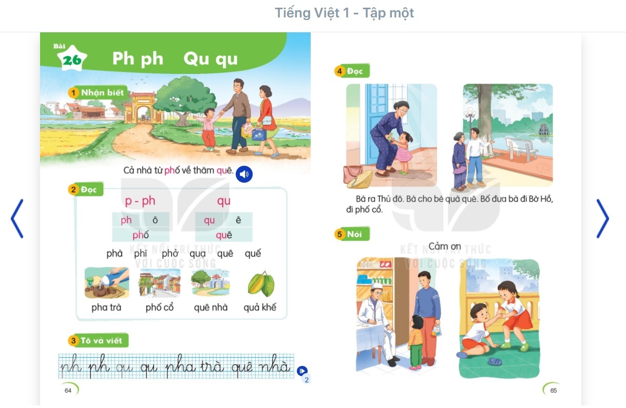 Chủ bi&ecirc;n đứng t&ecirc;n 2 bộ SGK, 2 c&aacute;ch dạy chữ P kh&aacute;c nhau