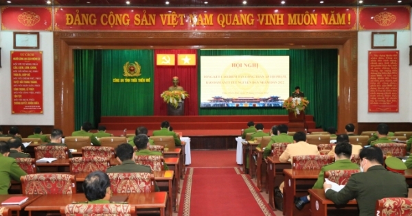 Công an tỉnh Thừa Thiên Huế tổng kết đợt cao điểm trấn áp tội phạm, đảm bảo an ninh trật tự dịp Tết Nguyên đán