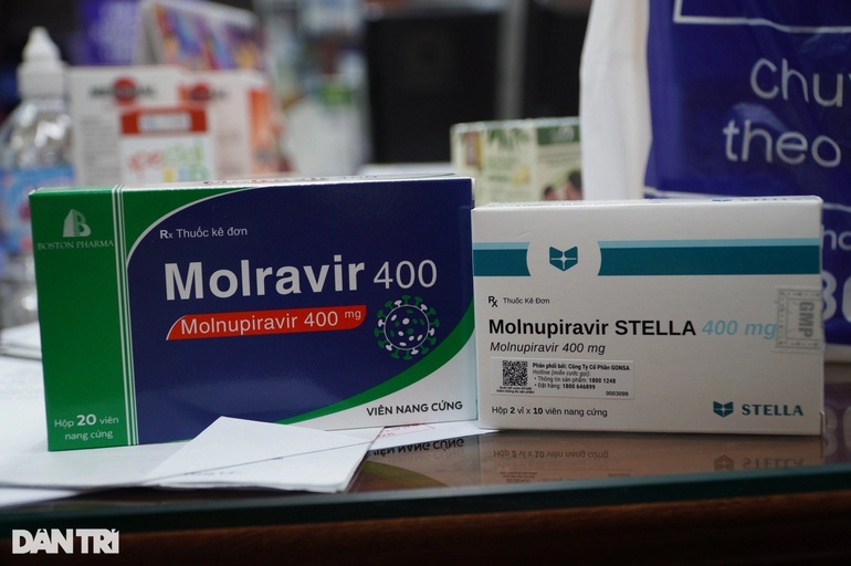 Molnupiravir là thuốc bán theo đơn (Ảnh: Phương Nhi).