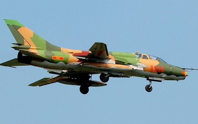 Một phi công máy bay SU-22 hy sinh ở Yên Bái trong khi huấn luyện