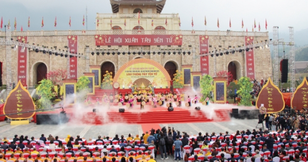 Khai hội Xuân Tây Yên Tử và Tuần lễ Văn hóa Du lịch tỉnh Bắc Giang 2023