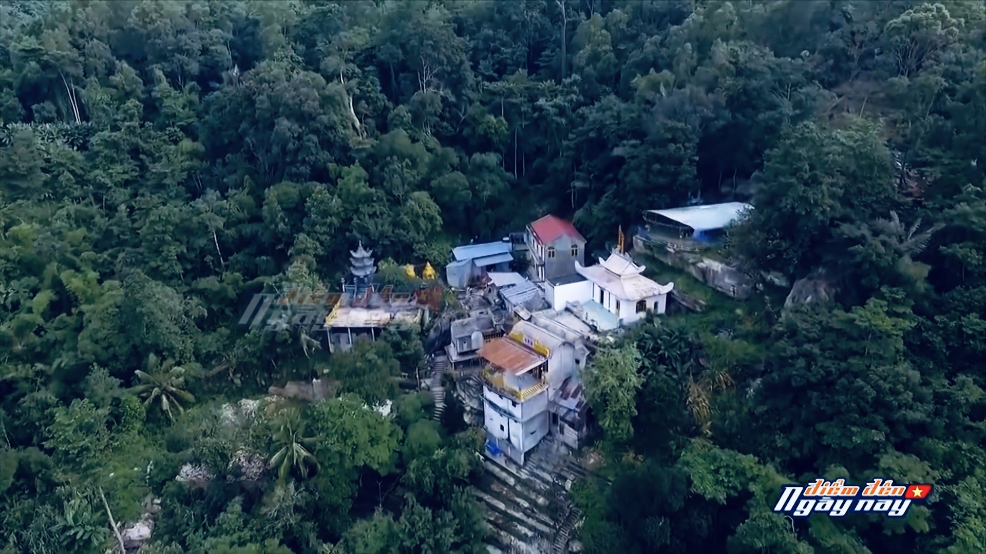 Chùa Bửu Quang trên độ cao 660m (hình ảnh địa phương cung cấp)