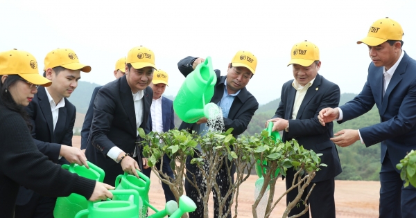 Phát động trồng cây phủ xanh 16 ha  dự án sân golf tại tỉnh Phú Thọ