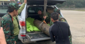 Phát hiện quả bom nặng 227kg tại Quảng Bình