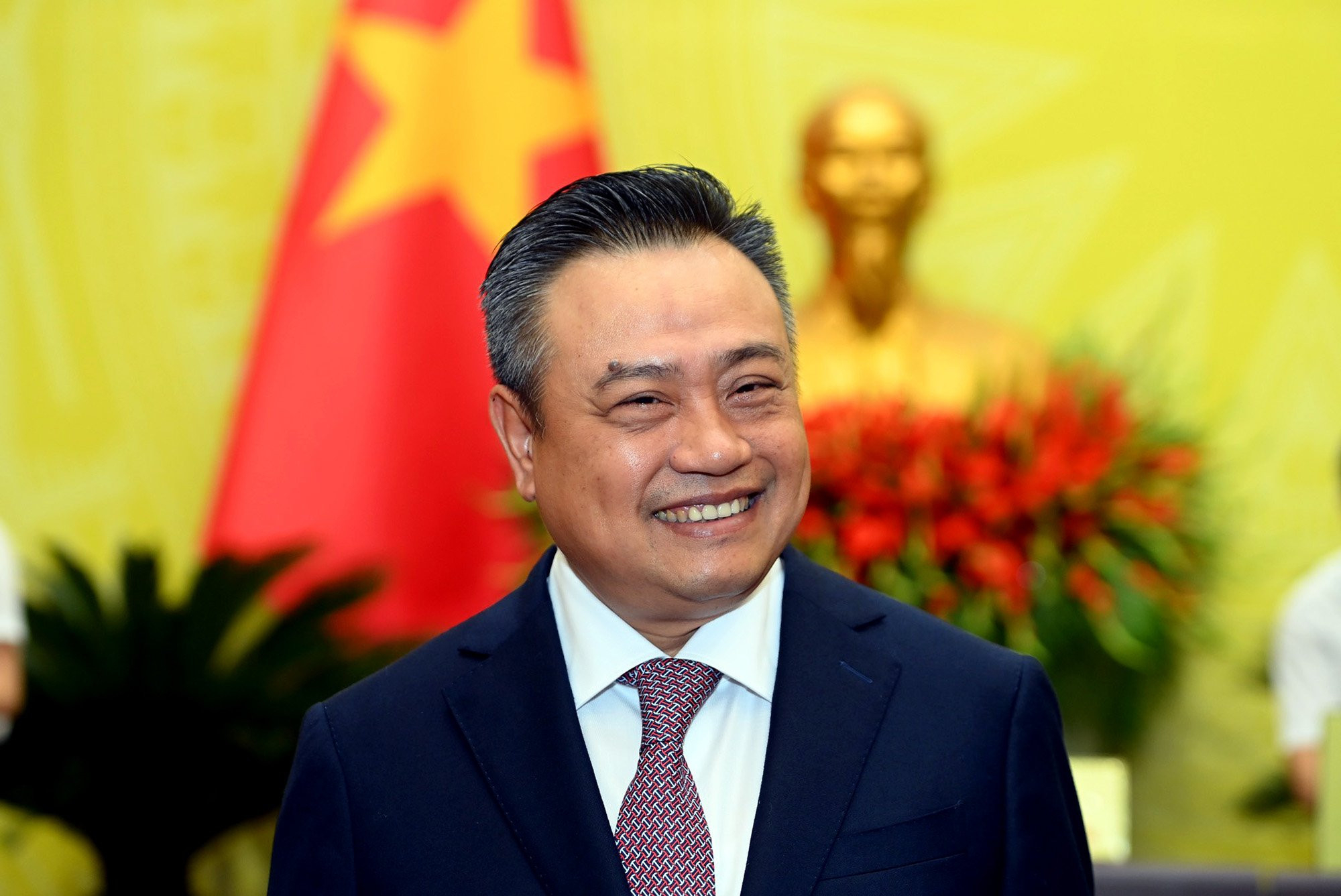 Chủ tịch UBND TP Hà Nội, Trần Sỹ Thanh.
