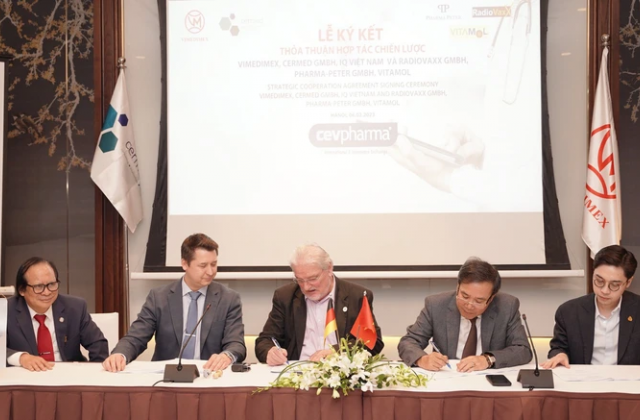 Vimedimex, Cermed GmbH ký kết Thỏa thuận Hợp tác chiến lược với các Tập đoàn dược phẩm hàng đầu châu Âu