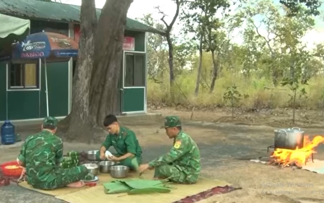 Tết sớm của người lính biên phòng Đắk Lắk