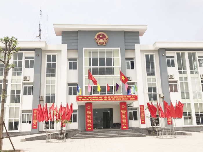 Trụ sở HĐND huyện Thanh Trì. Ảnh minh hoạ.