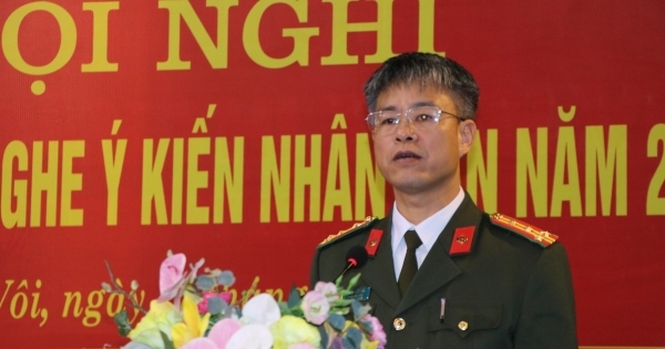 Đại tá Thân Văn Hải giữ chức Giám đốc Công an Vĩnh Phúc