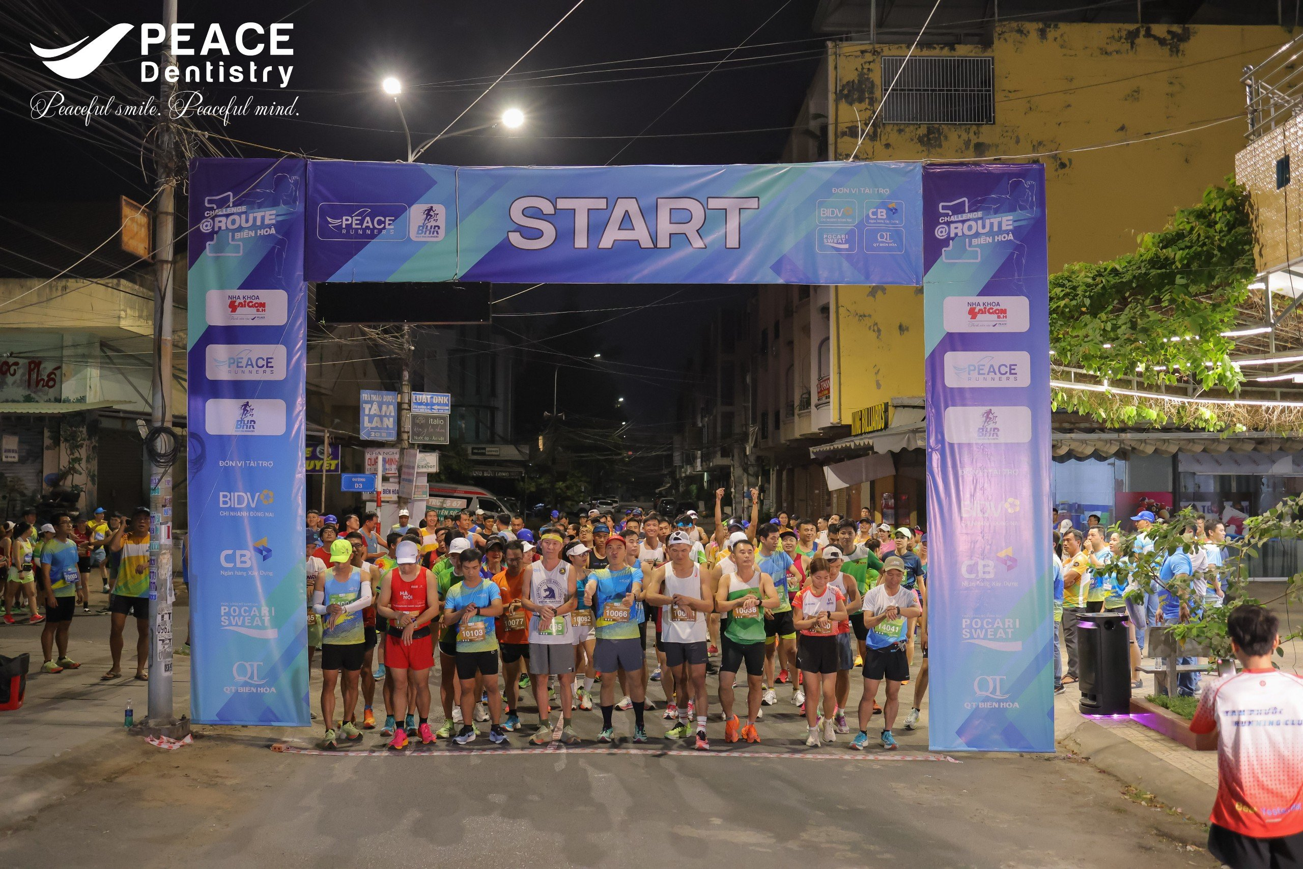 Giải chạy Bộ Route Số 1 TP Biên Hòa thu hút 300 vận động viên tham gia.