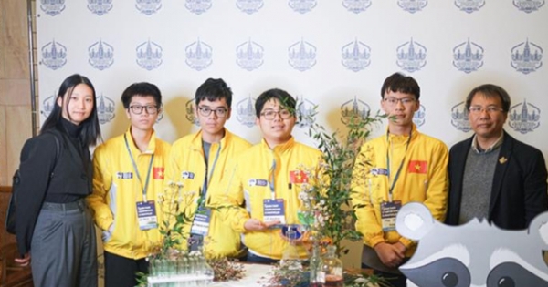 Học sinh Việt Nam "ẵm" huy chương Vàng Olympic Dự án Hóa học