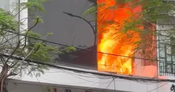 Hải Phòng: Cháy lớn tại nhà dân ngày Vía Thần tài