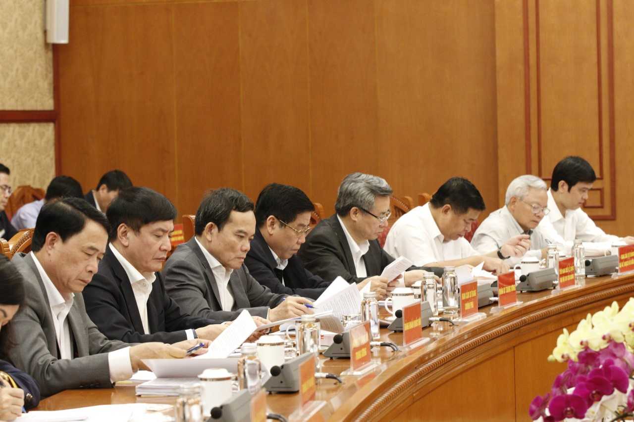 Hội nghị triển khai Chương trình làm việc của Bộ Chính trị, Ban Bí thư năm 2024- Ảnh 2.