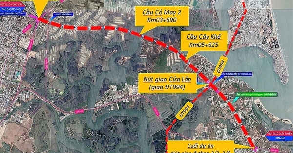 Thu hồi đất dự án đường nối vào cao tốc Biên Hòa – Vũng Tàu