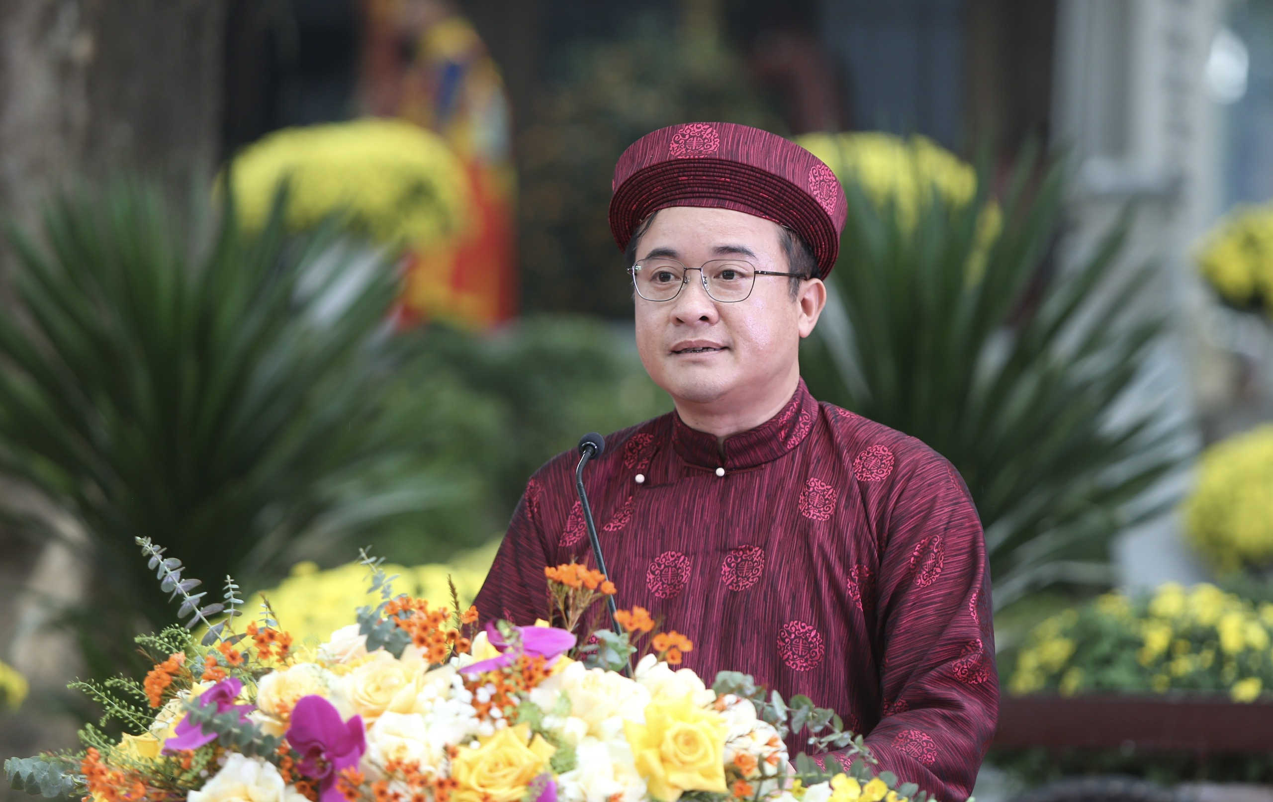 Chủ tịch UBND huyện Ba Vì Đỗ Mạnh Hưng.